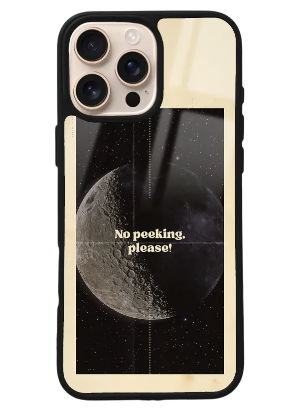 iPhone 16 Pro Max Peeking Tasarımlı Glossy Telefon Kılıfı