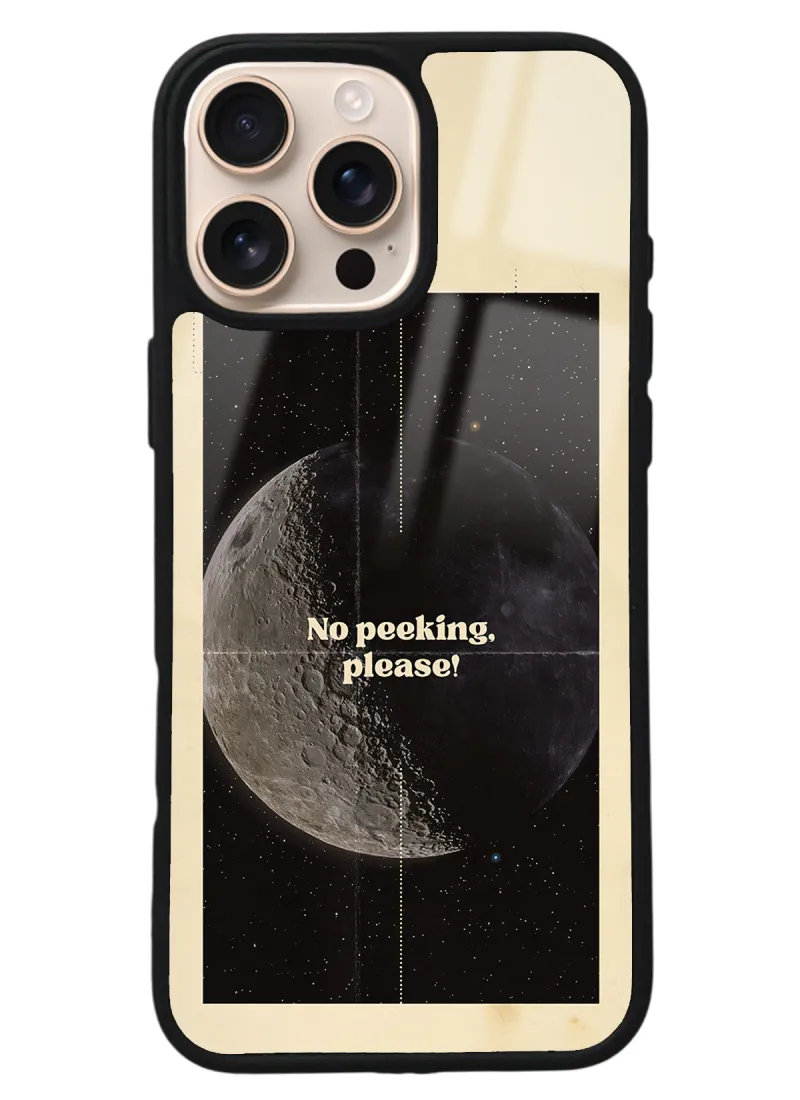 iPhone 16 Pro Max Peeking Tasarımlı Glossy Telefon Kılıfı iPhone 16 Pro Max Peeking Tasarımlı Glossy Telefon Kılıfı