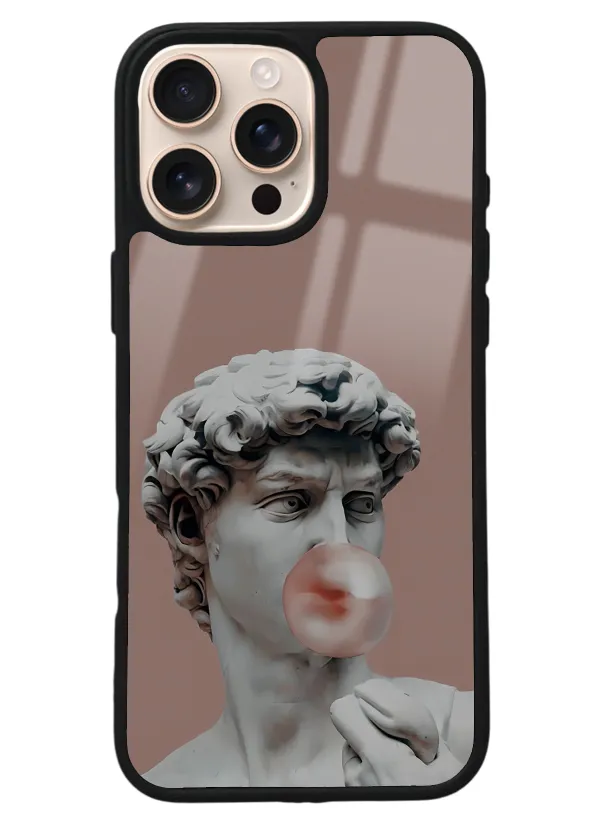 iPhone 16 Pro Max Daivd Tasarımlı Glossy Telefon Kılıfı