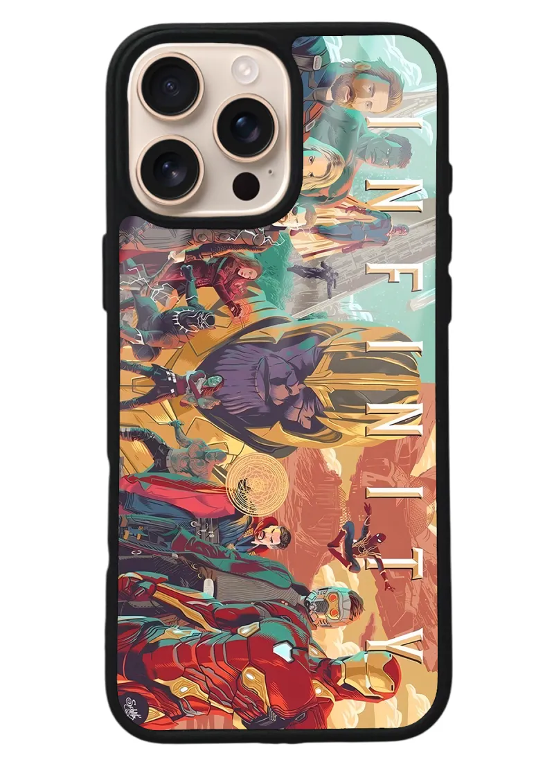 iPhone 16 Pro Max Infinity War Tasarımlı Glossy Telefon Kılıfı iPhone 16 Pro Max Infinity War Tasarımlı Glossy Telefon Kılıfı
